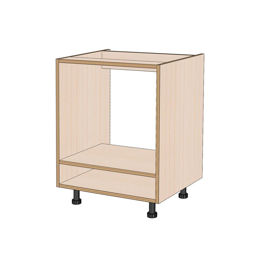 600mm Oven Housing Kitchen Base Unit Kitchen by Birch